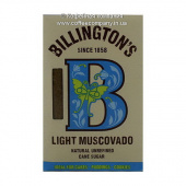 Сахар тростниковый нерафинированный светло-коричневый Billington's Light Muscovado 500г