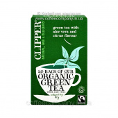 Чай зеленый в пакетиках Clipper Organic Алое вера 20шт