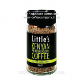 Кофе растворимый сб Little's Кения премиум черный 50г