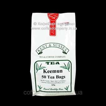 Чай черный в пакетиках Kent&Sussex Keemun 50шт